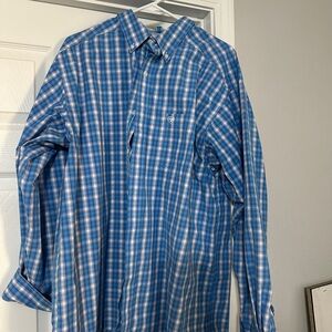 Blue Checkered Men's Shirt